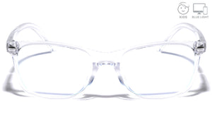 Kids Blue Light Blocking Clear Classic Wholesale Eyewear