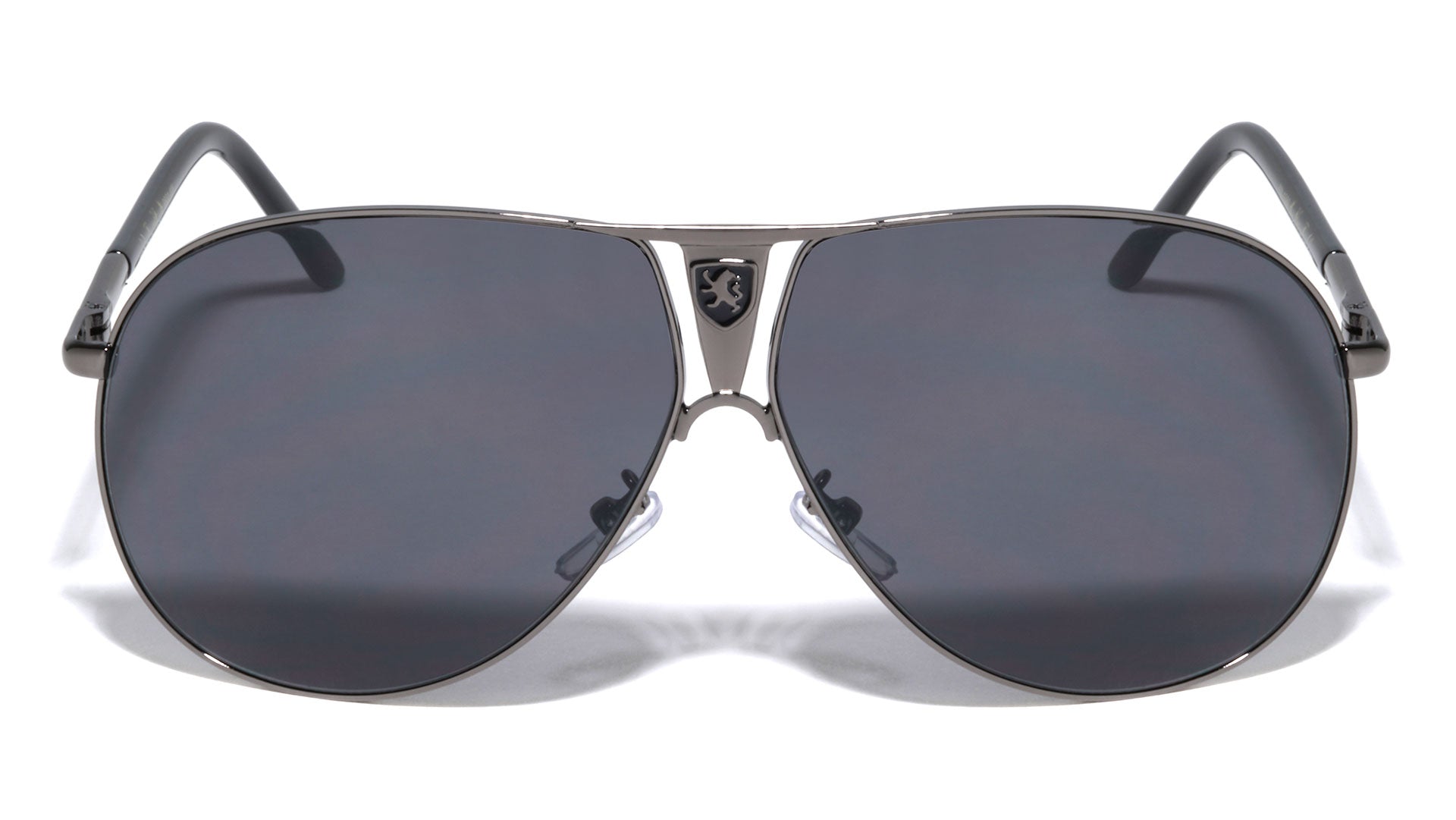 Khan Aviators Cutout Front Wholesale Sunglasses