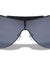 KHAN Solid One Piece Shield Wholesale Sunglasses