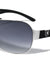 KHAN Solid One Piece Shield Wholesale Sunglasses