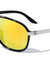 KHAN Aviators Metal Top Bar Color Mirror Wholesale Sunglasses