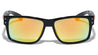 KHAN Color Mirror Lens Classic Square Wholesale Sunglasses