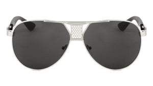 KHAN Aviators Rectangular Grille Wholesale Bulk Sunglasses