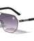 KHAN Flat Top Geometric Aviators Wholesale Sunglasses