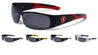 KHAN Wide Rounded Rectangle Sports Wholesale Sunglasses