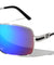 KHAN Solid One Piece Lens Color Mirror Wholesale Sunglasses