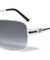 KHAN One Piece Shield Race Stripe Sunglasses Wholesale