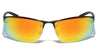 KHAN Metal Semi Rimless Sport Wholesale Sunglasses