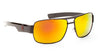 KHAN Color Mirror Squared Aviators Sunglasses Wholesale