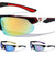 KHAN Semi-Rimless Sports Color Mirror Sunglasses Wholesale