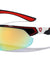 KHAN Semi-Rimless Sports Color Mirror Sunglasses Wholesale