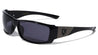KHAN Side Plate Shield Rectangle Sports Wholesale Sunglasses