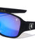 KHAN Soft Rubber Coating Solid One Piece Lens Bulk Sunglasses