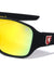 KHAN Soft Rubber Coating Solid One Piece Lens Bulk Sunglasses