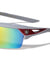 KHAN Semi-Rimless Cut-Out Temple Sports Wholesale Sunglasses