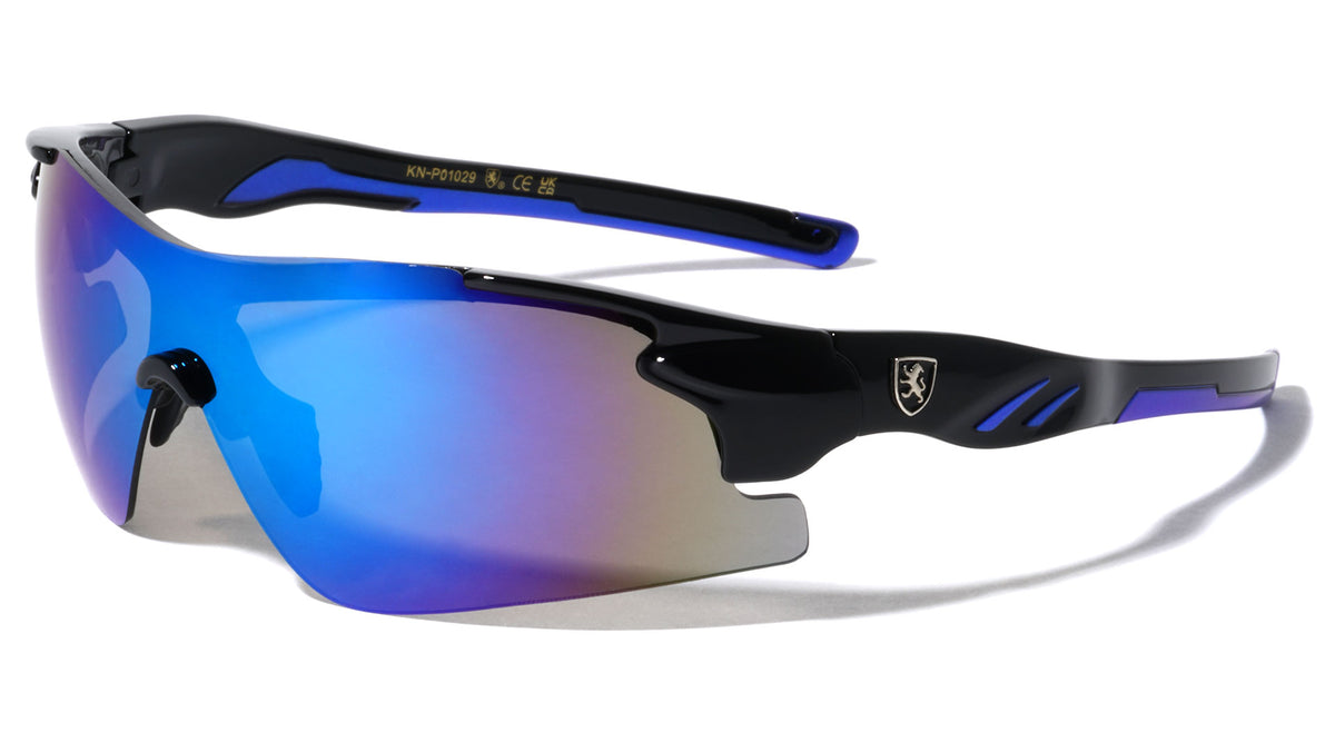 KHAN Wholesale Sports Semi-Rimless Sunglasses