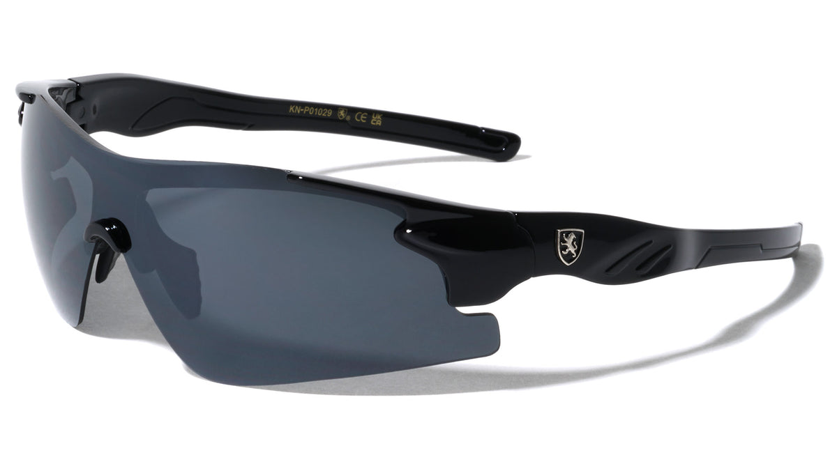 KHAN Wholesale Sports Semi-Rimless Sunglasses