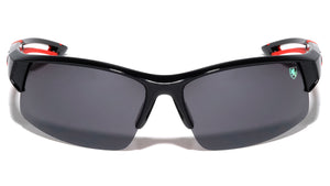 KHAN Semi-Rimless Sports Wholesale Sunglasses