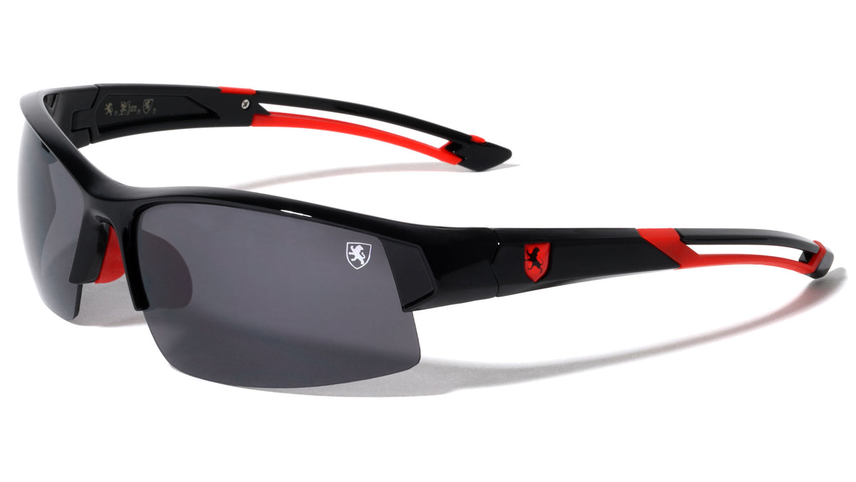 KHAN Semi-Rimless Sports Wholesale Sunglasses