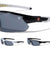 KHAN Semi-Rimless Rubber Leg Sports Wholesale Sunglasses