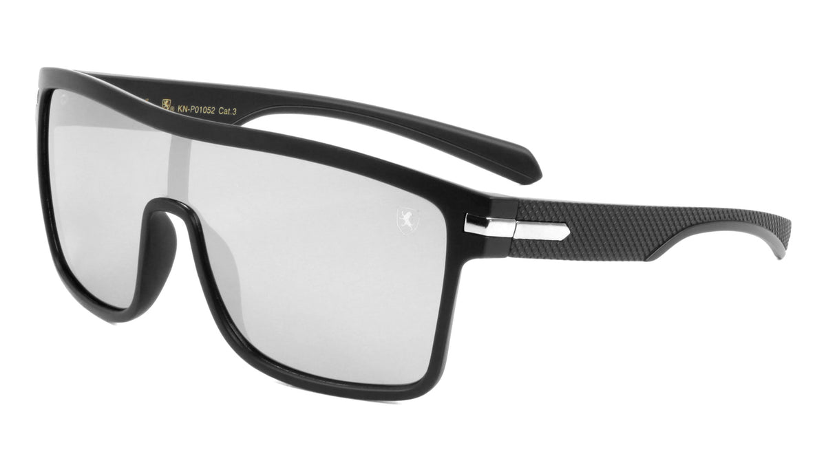 KHAN Shield Dual Tone Sports Wholesale Sunglasses