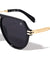 KHAN Retro Fashion Aviators Wholesale Sunglasses