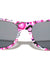 Kids White Frame Graphic Print Bow Classic Wholesale Sunglasses