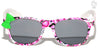 Kids White Frame Graphic Print Bow Classic Wholesale Sunglasses