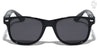 Kids Super Dark Lens Spring Hinge Classic Square Wholesale Sunglasses
