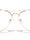 Large Gold Frame Clear Lens Aviators Glasses Wholesale
