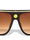 KLEO Flat Top Thick Temple Square Wholesale Sunglasses