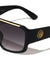 KLEO Flat Top Thick Temple Square Wholesale Sunglasses