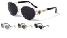 KLEO Round Cat Eye Chain Wholesale Sunglasses
