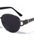 KLEO Round Cat Eye Chain Wholesale Sunglasses