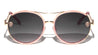 KLEO Round Aviators Wholesale Sunglasses