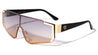 KLEO Flat Top One Piece Shield Geometric Wholesale Sunglasses