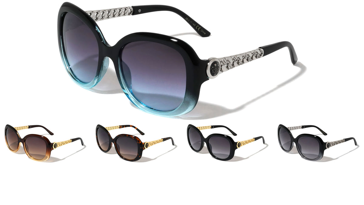 KLEO Chain Temple Sunglasses Wholesale