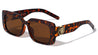 KLEO Thick Rim Rectangle Wholesale Sunglasses