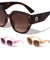 KLEO Retro Frontal Pyramid Studs Cat Eye Wholesale Sunglasses
