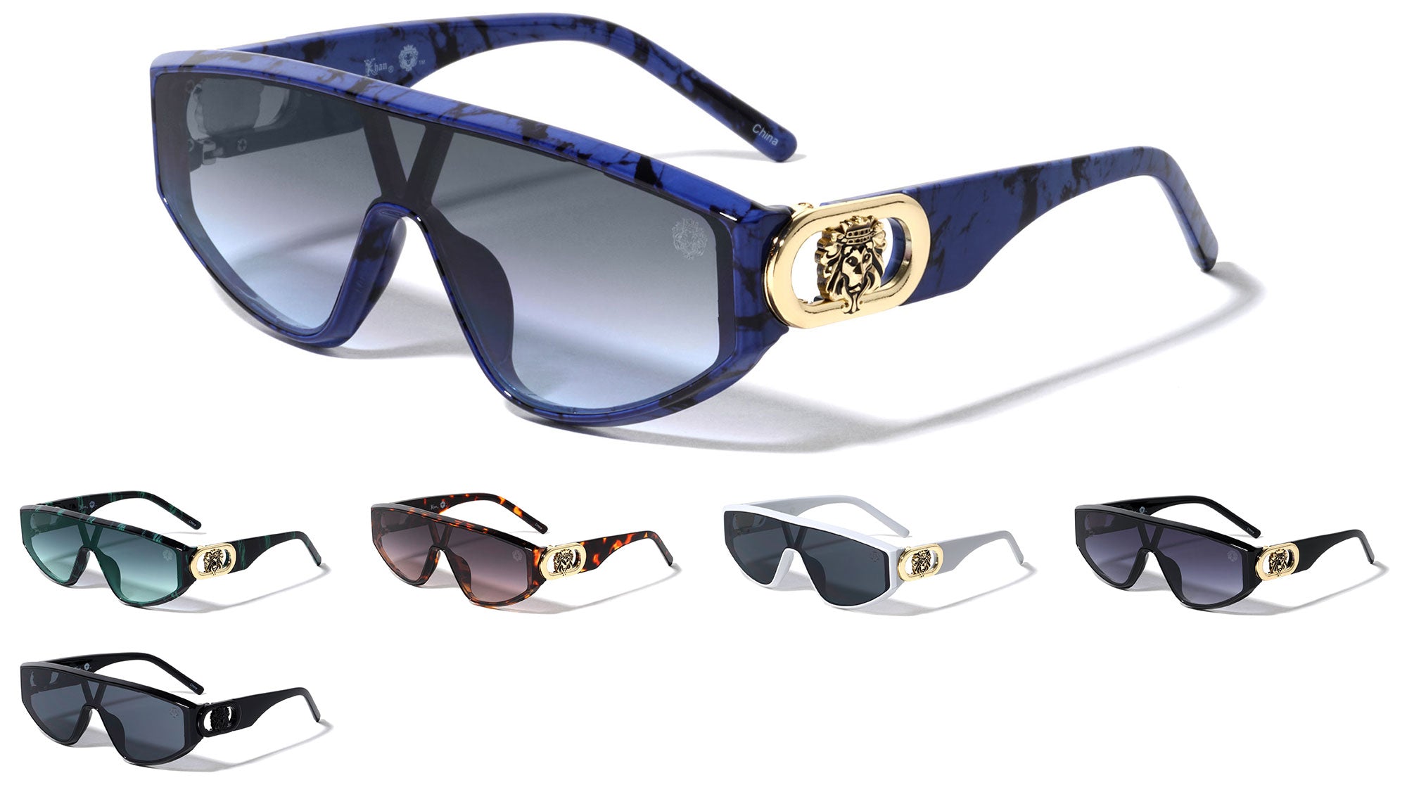 Big & Bold! Oversized Square Sunglasses For Men/Women - Gradient Lens, 100% UV