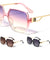 KLEO Temple Cut Out Butterfly Wholesale Sunglasses