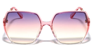 KLEO Temple Cut Out Butterfly Wholesale Sunglasses