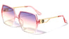 KLEO Temple Cut Out Butterfly Wholesale Sunglasses