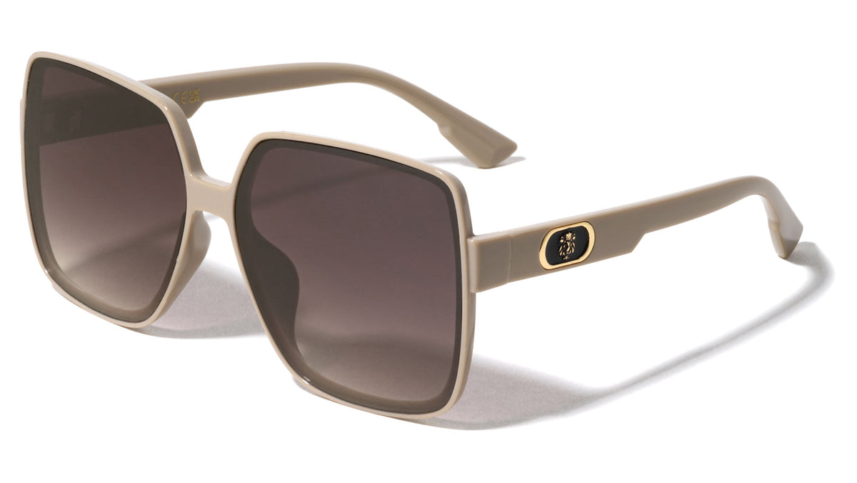 KLEO Flat Lens Fashion Butterfly Wholesale Sunglasses