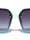 KLEO Extended Rimless Lens Butterfly Wholesale Sunglasses