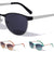 Retro Metal Color Accent Sunglasses