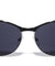 Retro Metal Color Accent Sunglasses