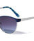 Retro Metal Color Accent Sunglasses