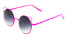 Round Neon Frame Wholesale Bulk Sunglasses