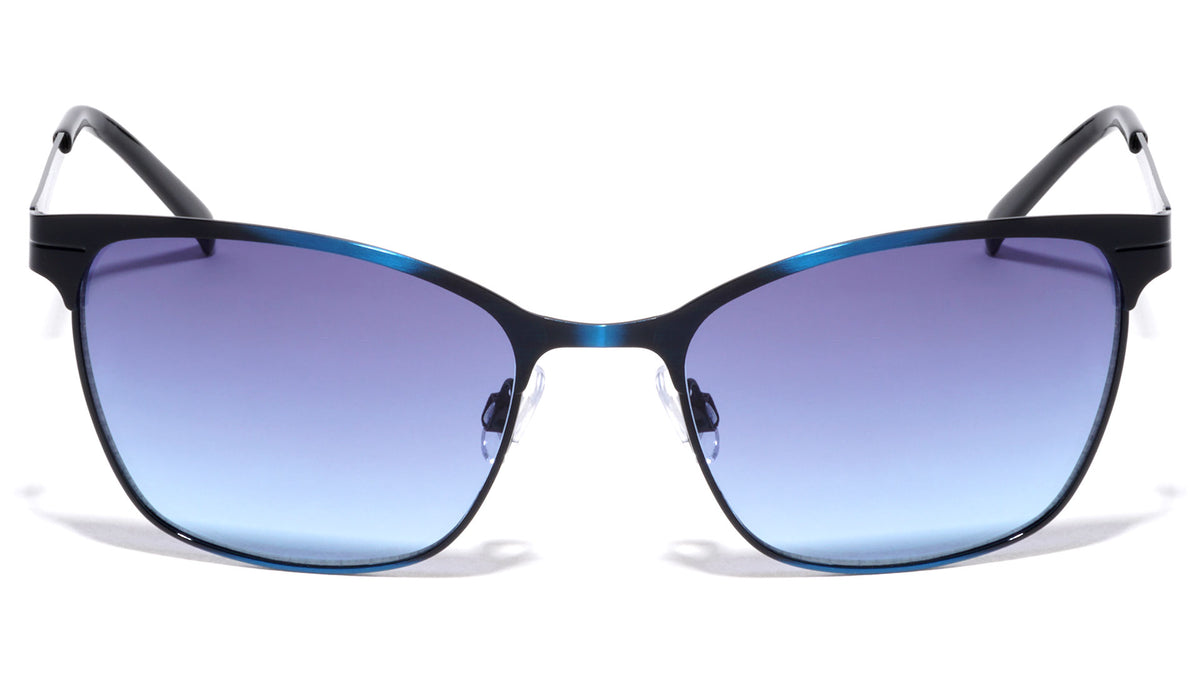 Metal Retro Thin Frame Wholesale Sunglasses
